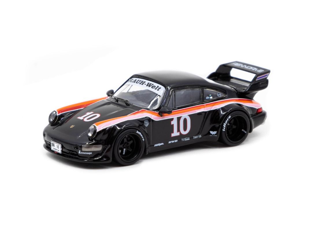 Tarmac Works 1/64 RWB 964 Black #10 Special Edition