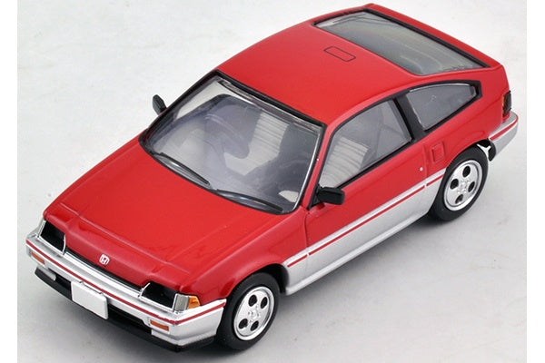 Tomica Limited Vintage 1/64 LV-N124a Honda Ballade Sports CR-X (Red & Silver)