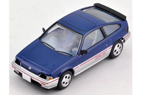 Tomica Limited Vintage 1/64 LV-N124c Honda Ballade Sports CR-X (Blue & Silver)