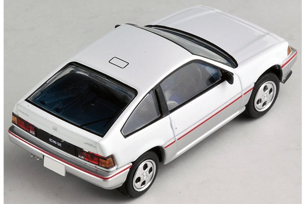 Tomica Limited Vintage 1/64 LV-N124d Honda Ballade Sports CR-X (White & Silver)