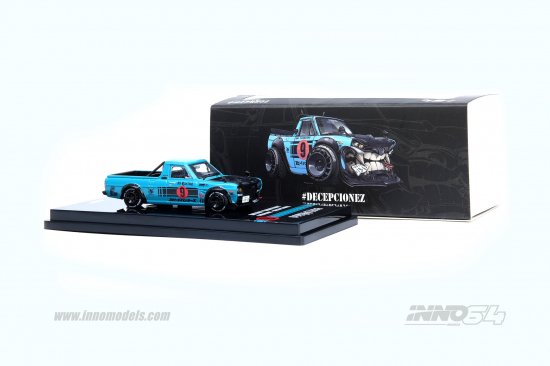 INNO 64 1/64 DATSUN HAKOTORA (09 RACING) DECEPCIONEZ