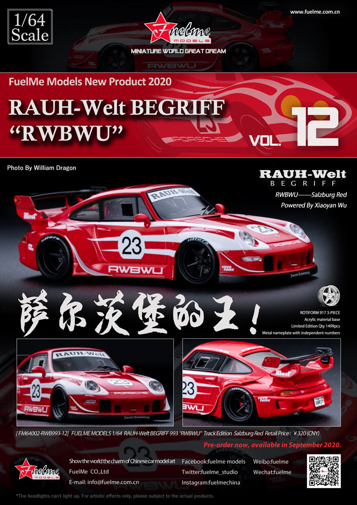 Fuel Me 1/64 RWB 993 “RWBWU”