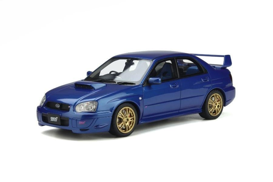 エンブレム呼び2つアリ OTTO 京商 1/18 スバル インプレッサ WRX STI ミニカー ドア開閉ありません SUBARU - ミニカー