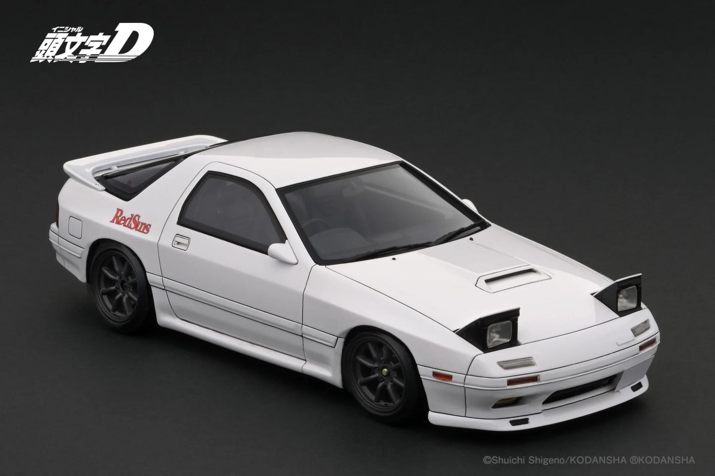 IGNITION MODEL 1/43 IG 2874 INITIAL D Mazda Savanna RX-7 Infini (FC3S) White