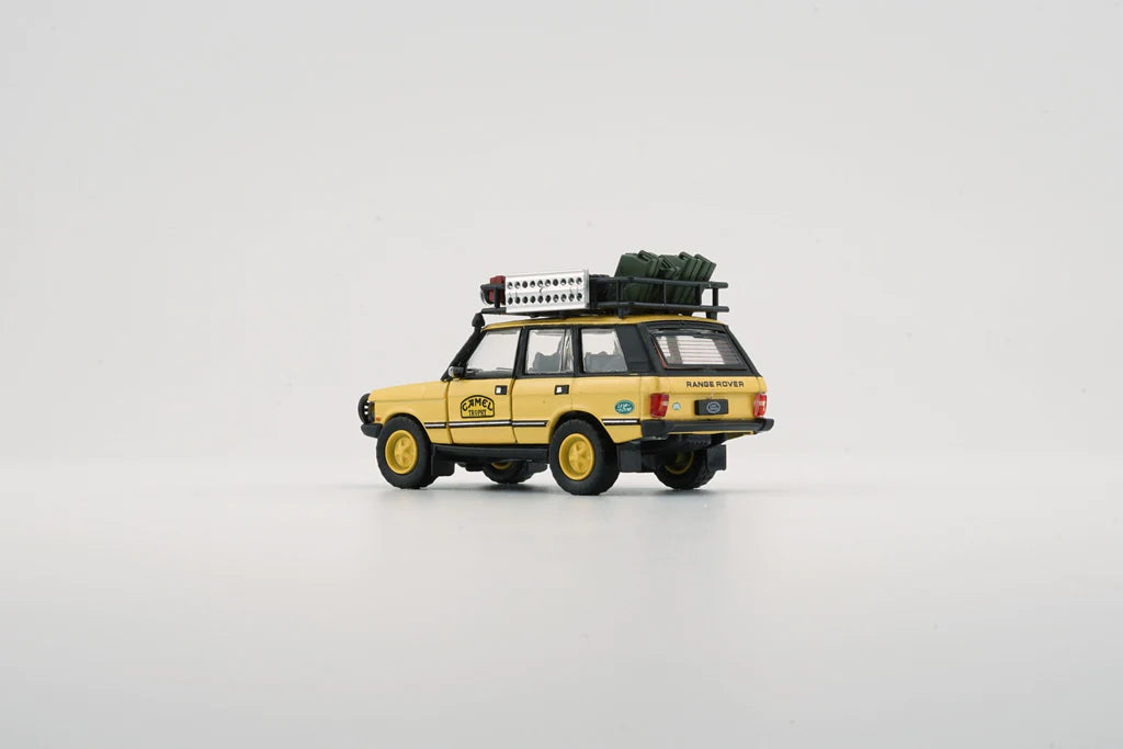 BM CREATION 1:64 LAND ROVER 1992 RANGE ROVER CLASSIC LSE  CAMEL TROPHY BM CREATIONS