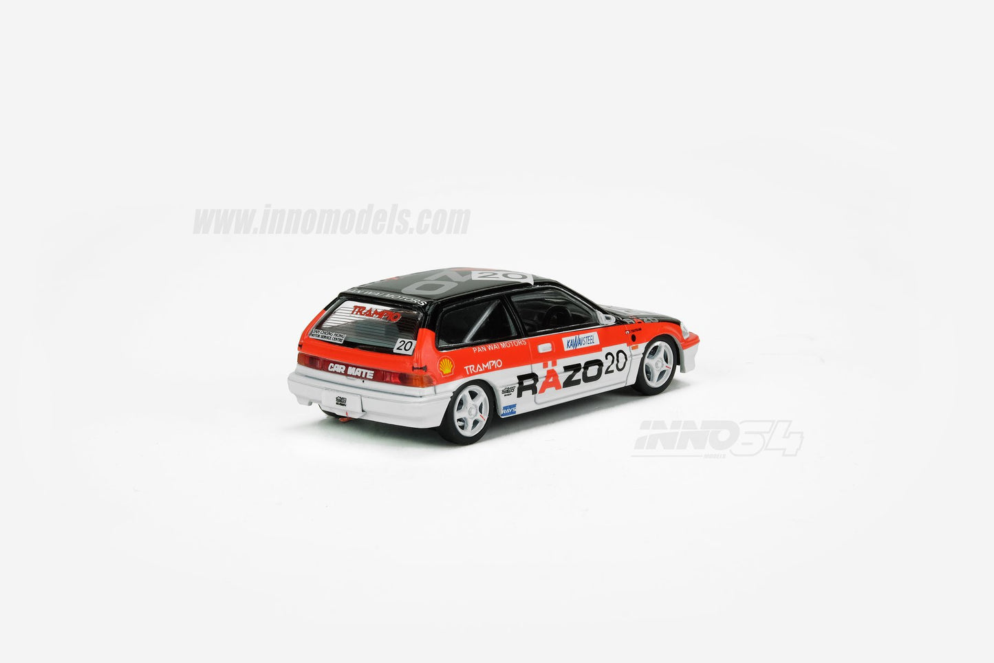 INNO 64 HONDA CIVIC EF3 #20 "RAZO TRAMPIO" Macau Guia Race 1989