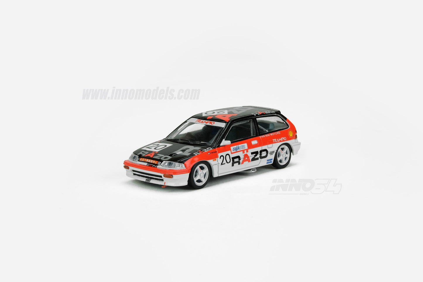 INNO 64 HONDA CIVIC EF3 #20 "RAZO TRAMPIO" Macau Guia Race 1989