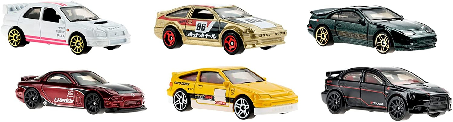 Hot Wheels HDH50 Japanese Car Culture Multi-Pack ( 6 Cars )