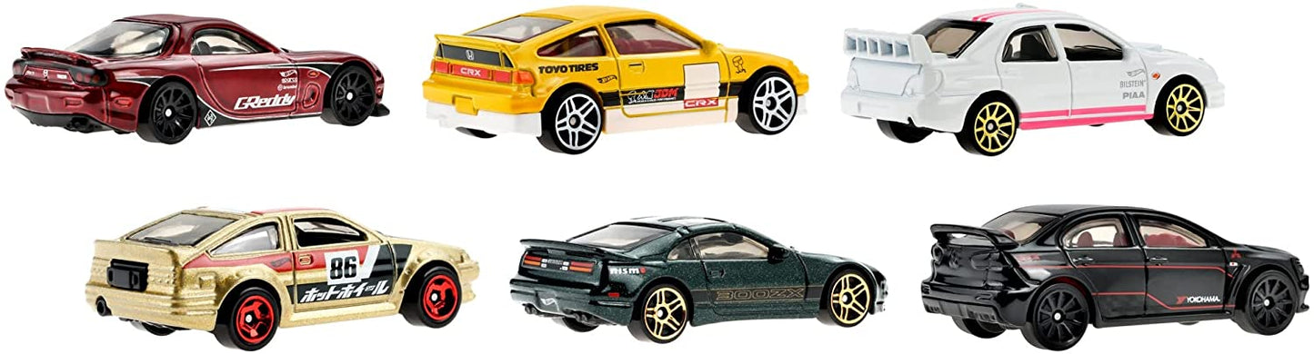 Hot Wheels HDH50 Japanese Car Culture Multi-Pack ( 6 Cars )