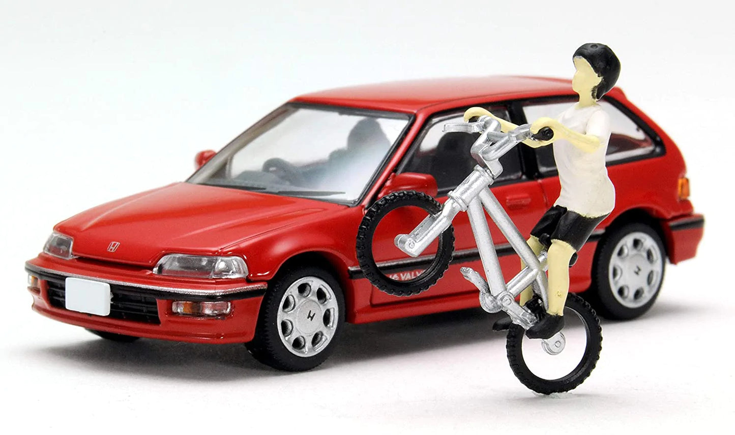 DioColle 64 1/64#Car Snap 02a Car Wash (TLV-NEO Honda Civic 25XT Exclusive Color Included) Accessory & Complete Mini Car Set