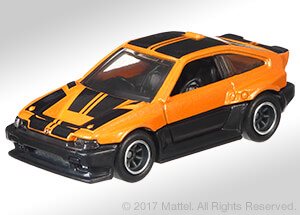 Hot Wheels 1985 Honda CR-X Modern Classics 1:64