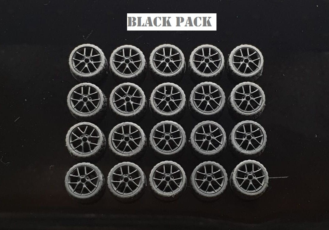 GARAGE 64 RUBBER WHEELS ** D SERIES ** 1:64 SCALE