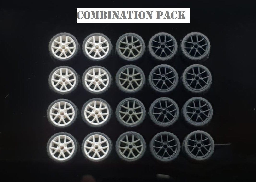 GARAGE 64 RUBBER WHEELS ** D SERIES ** 1:64 SCALE