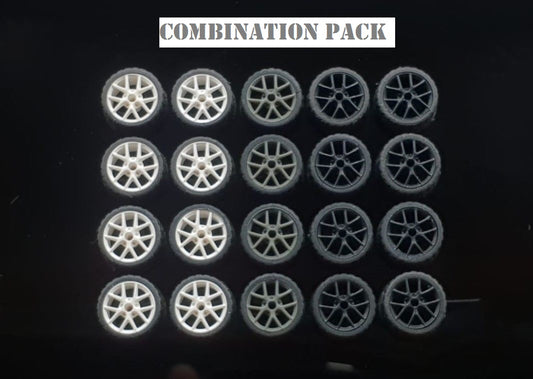 GARAGE 64 RUBBER WHEELS ** D SERIES ** 1:64 SCALE