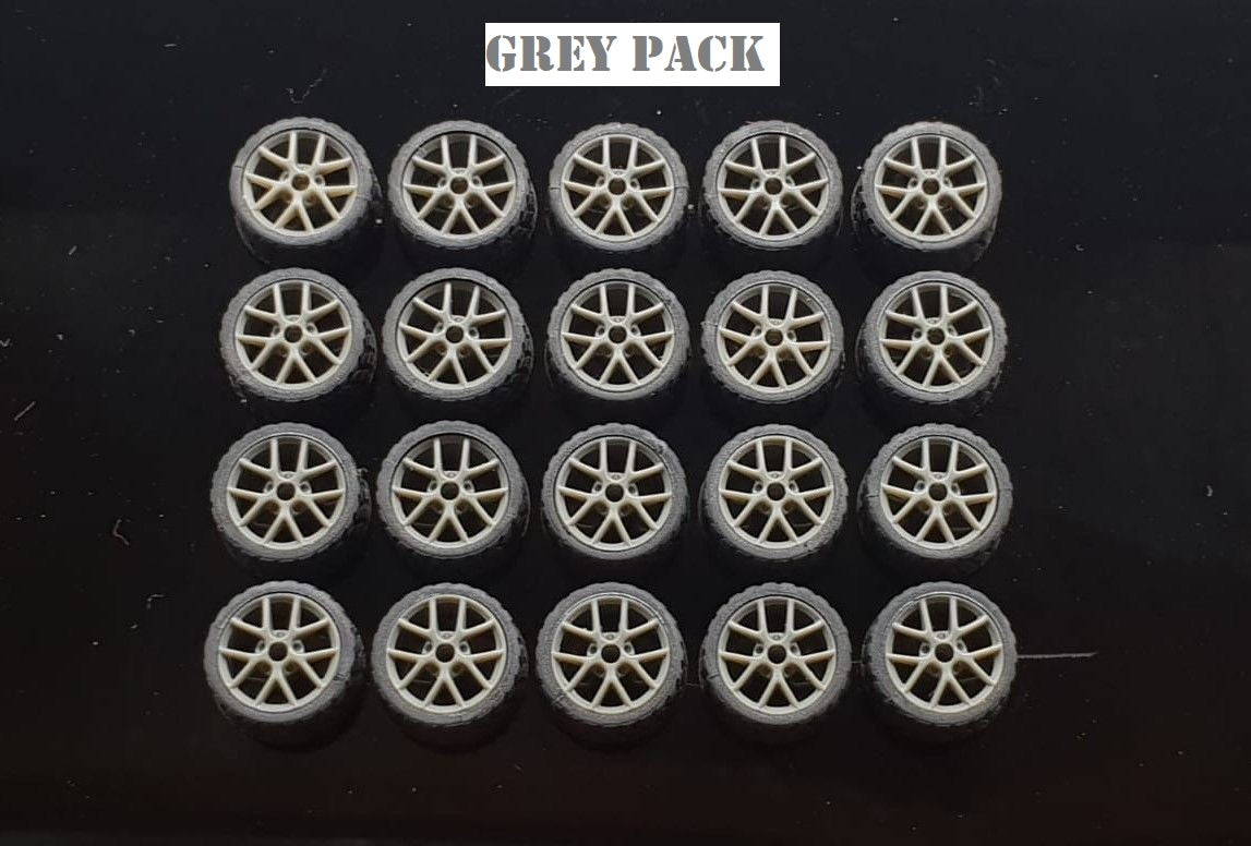 GARAGE 64 RUBBER WHEELS ** D SERIES ** 1:64 SCALE