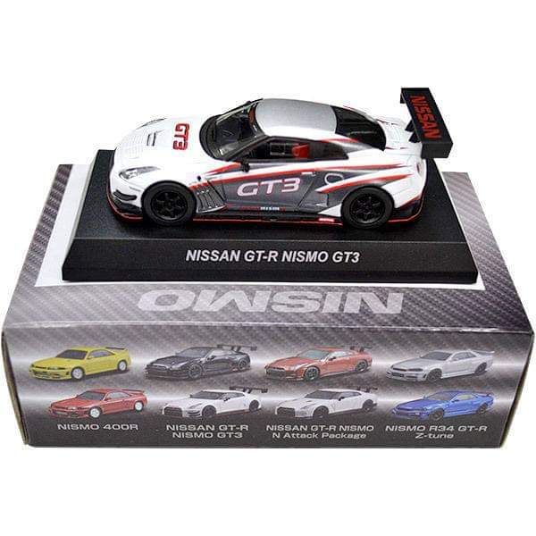 Kyosho 1/64 Nissan GT-R Nismo GT3 Diecast Mini Car Online Limited