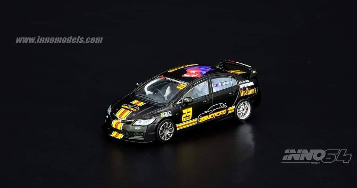 INNO 64 HONDA CIVIC TYPE R MALAYSIA CHAMPIONSHIP 23 MOTORS
^ MALAYSIA EXCLUSIVE ^