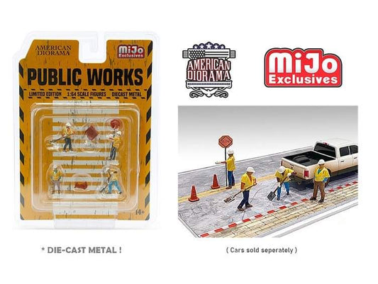 American Diorama 1:64 Mijo Exclusive Figure Public Works