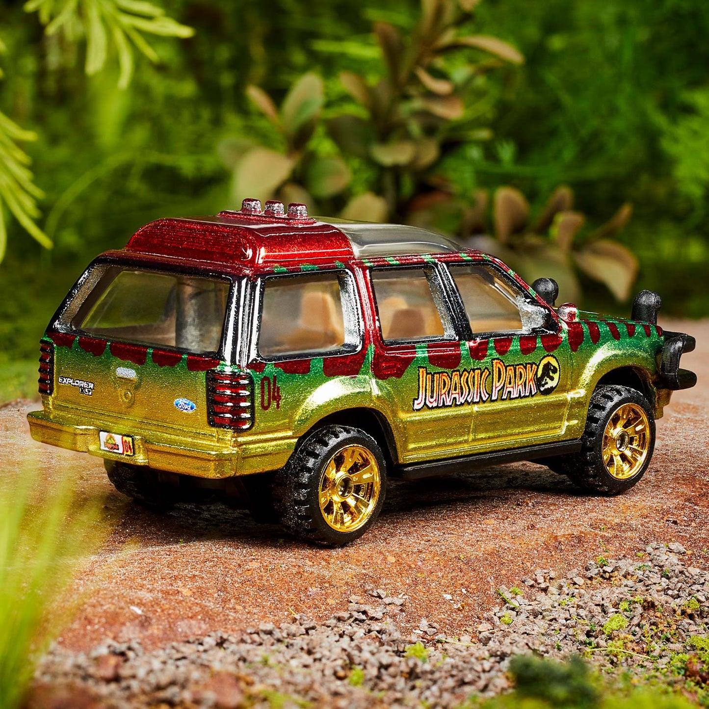 MATCHBOX 1993 FORD EXPLORER JURASSIC PARK