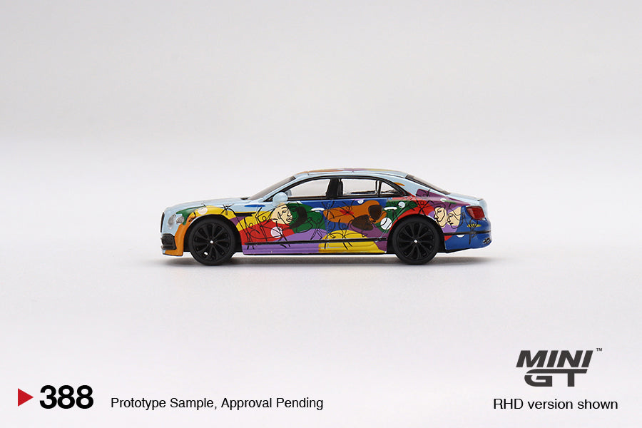 MINI GT #388 1/64 "Bentley Flying Spur V8 ""Unifying Spur"" Limited Edition 8888 pcs" - LHD