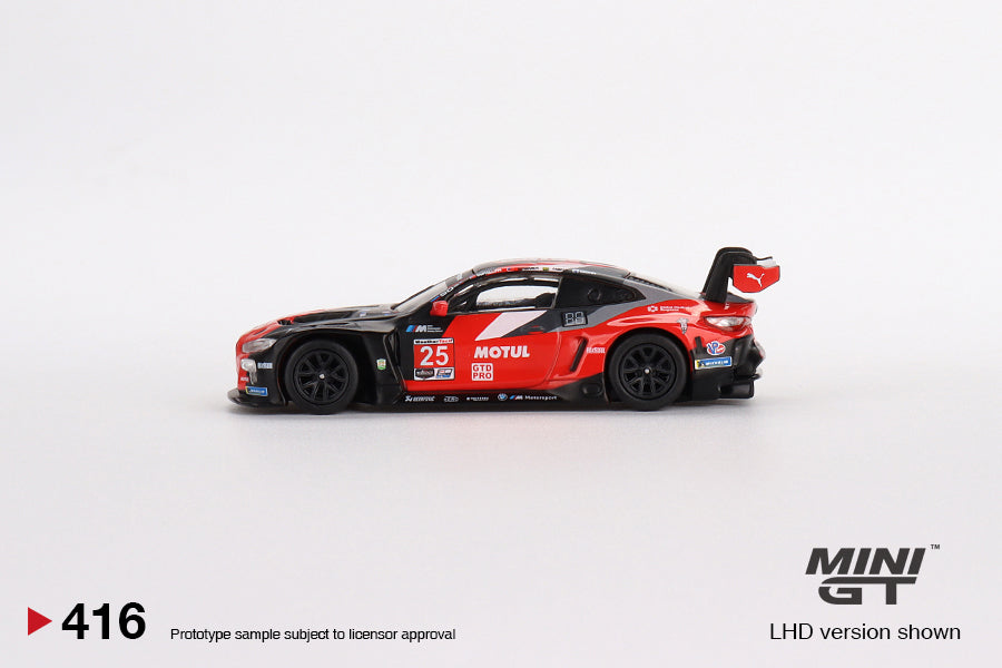MINI GT #416 1/64 BMW M4 GT3 #25 BMW Team RLL 2022 IMSA Daytona 24 Hrs (LHD)