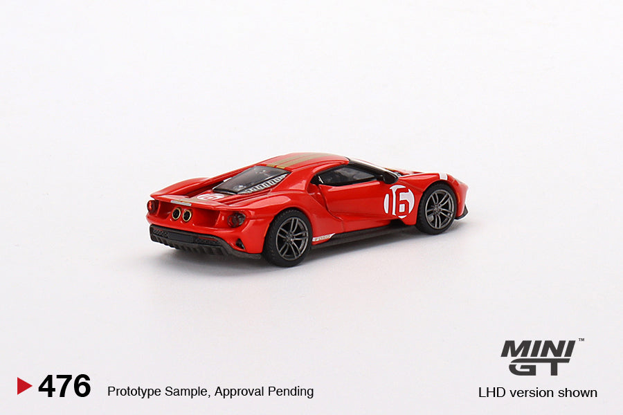 MINI GT #476 1/64 Ford GT Alan Mann Heritage Edition (LHD)