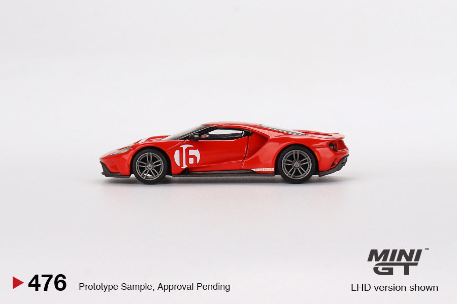 MINI GT #476 1/64 Ford GT Alan Mann Heritage Edition (LHD)