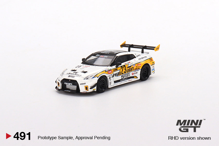 * PRE ORDER * MINI GT #491 1/64 Nissan LB-Silhouette WORKS GT 35GT-RR Ver.2 LB Racing Formula Drift 2022 (RHD)