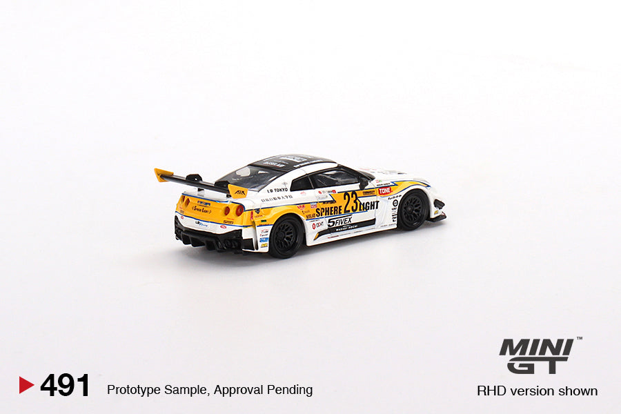 * PRE ORDER * MINI GT #491 1/64 Nissan LB-Silhouette WORKS GT 35GT-RR Ver.2 LB Racing Formula Drift 2022 (RHD)