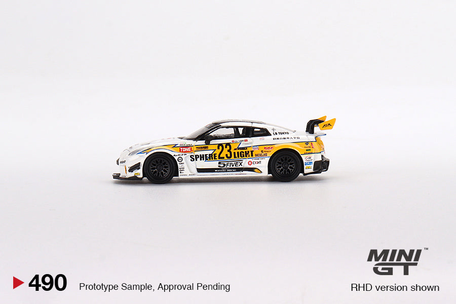 * PRE ORDER * MINI GT #491 1/64 Nissan LB-Silhouette WORKS GT 35GT-RR Ver.2 LB Racing Formula Drift 2022 (RHD)