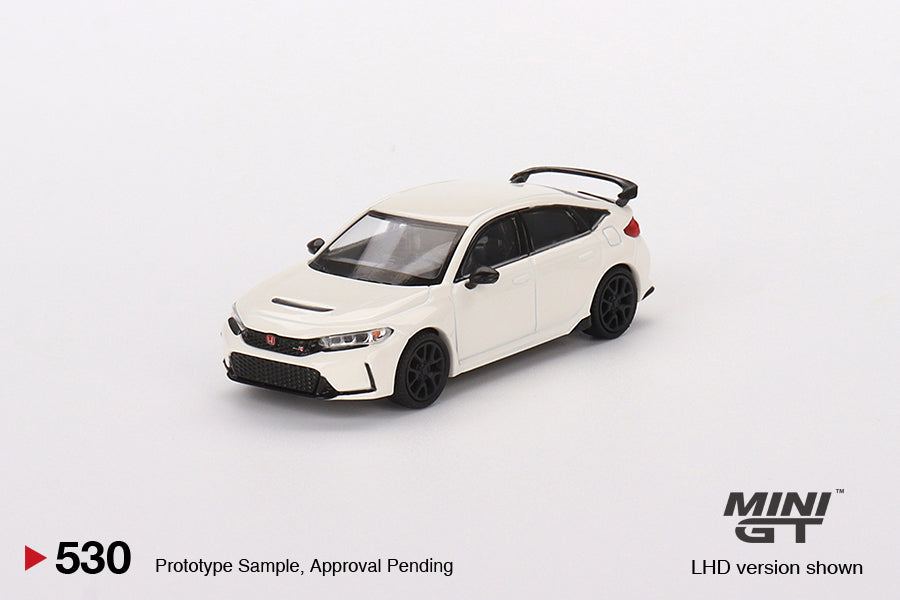 MINI GT #530 1/64 Honda Civic Type R Championship White 2023 (RHD)