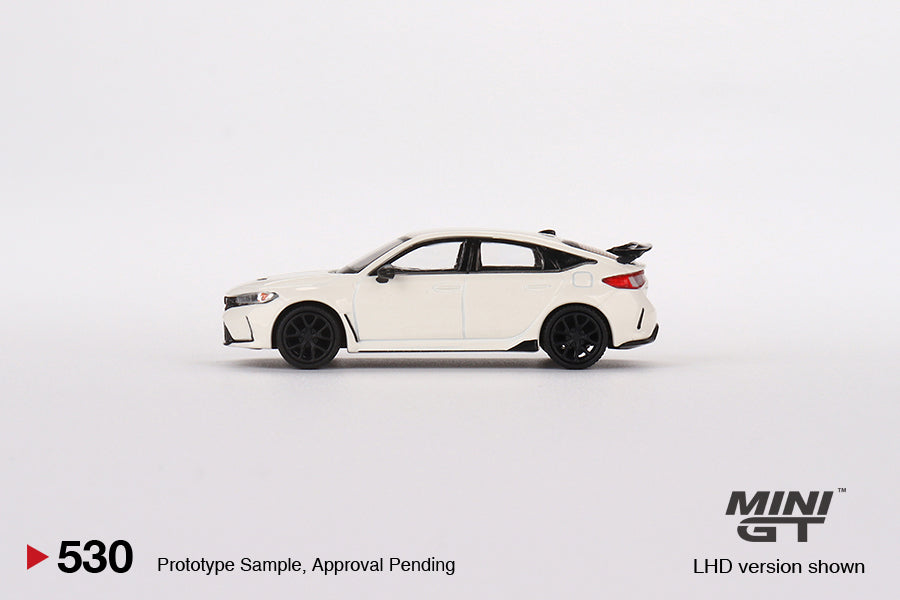 MINI GT #530 1/64 Honda Civic Type R Championship White 2023 (RHD)