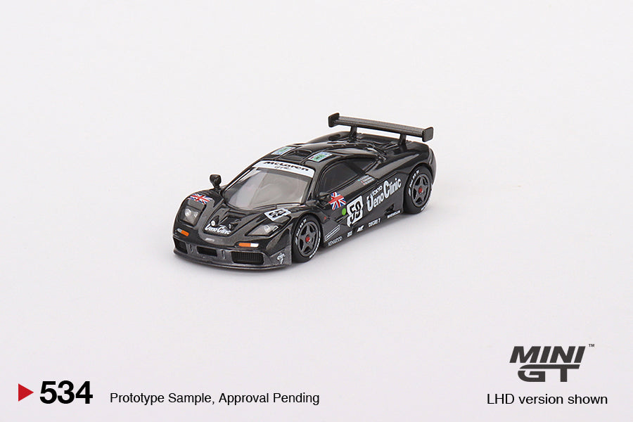 * PRE ORDER * MINI GT #534 1/64 McLaren F1 GTR #59 1995 Le Mans 24Hr Winner (LHD)