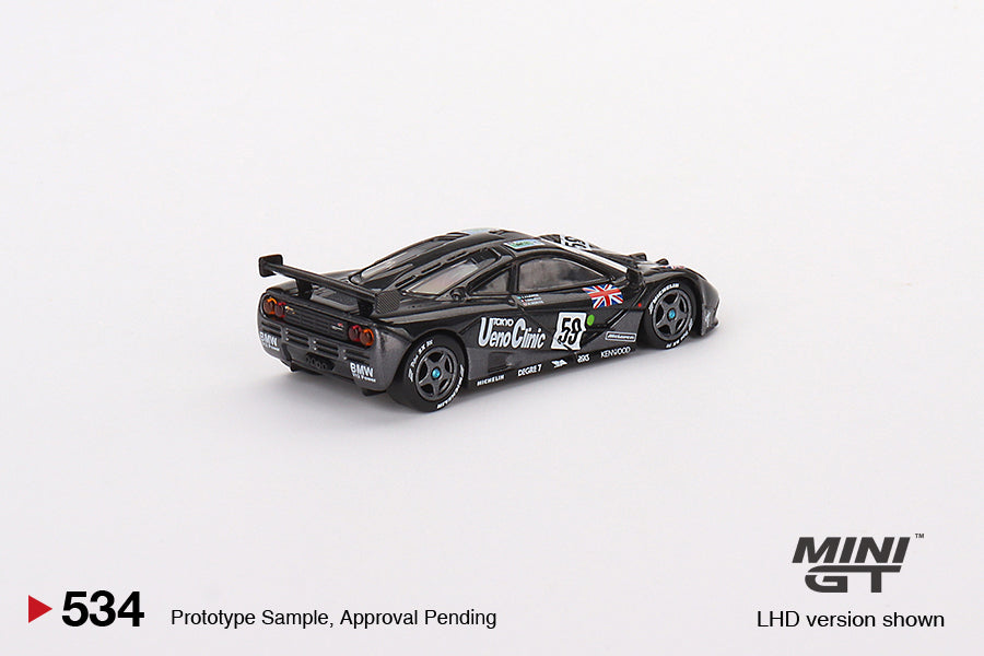 * PRE ORDER * MINI GT #534 1/64 McLaren F1 GTR #59 1995 Le Mans 24Hr Winner (LHD)