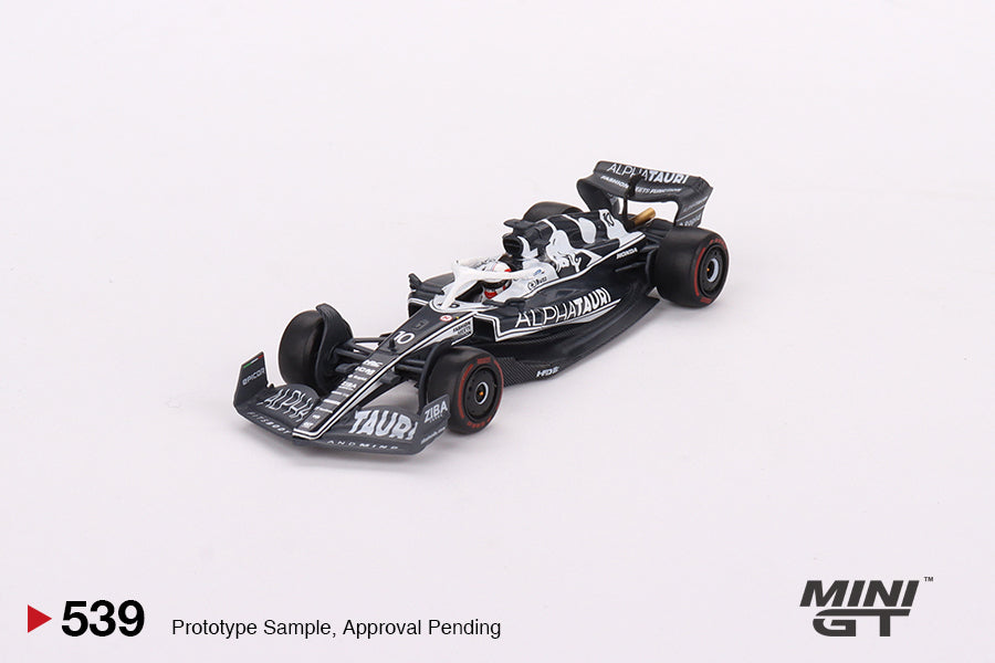 MINI GT #539 1/64 AlphaTauri AT03 #10 Pierre Gasly 2022 Abu Dhabi Grand Prix