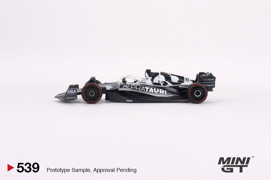 MINI GT #539 1/64 AlphaTauri AT03 #10 Pierre Gasly 2022 Abu Dhabi Grand Prix