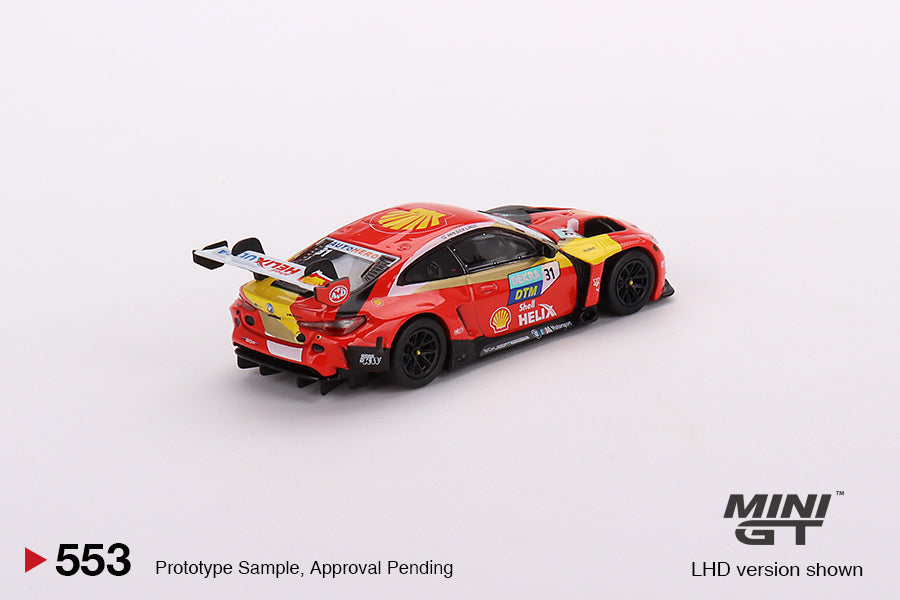 MINI GT #553 1/64 BMW M4 GT3 #31 Schubert Motorsport 2022 DTM Champion (LHD)