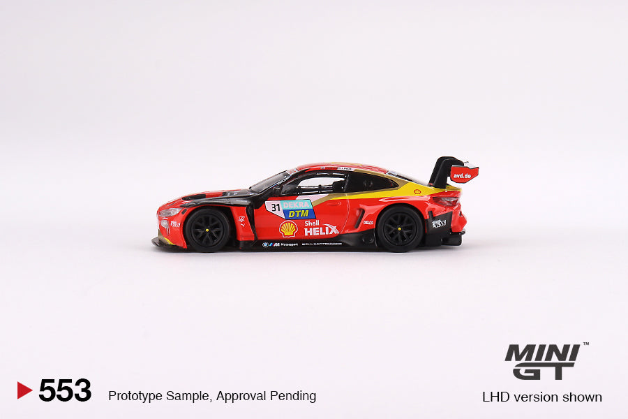 MINI GT #553 1/64 BMW M4 GT3 #31 Schubert Motorsport 2022 DTM Champion (LHD)