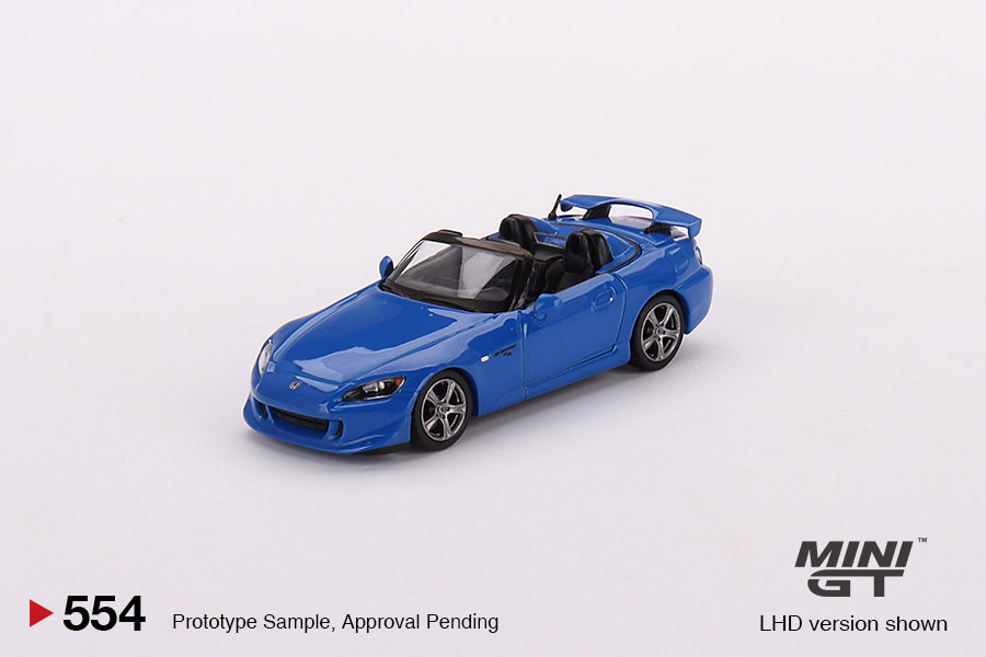 MINI GT #554 1/64 Honda S2000 (AP2) CR Apex Blue (LHD)