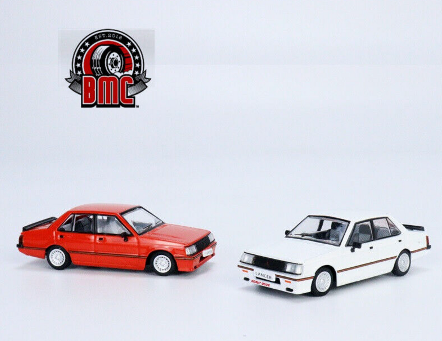 BM Creations 1:64 Mitsubishi Lancer EX2000 Turbo RED (RHD) (Diecast Car)