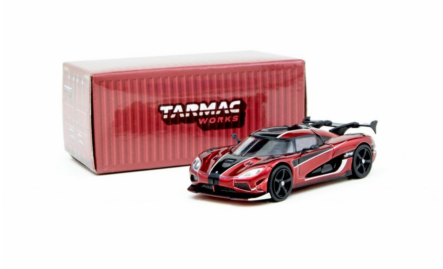 TARMAC WORKS 1/64 GLOBAL64 1/64 Koenigsegg Agera RS Metallic Red