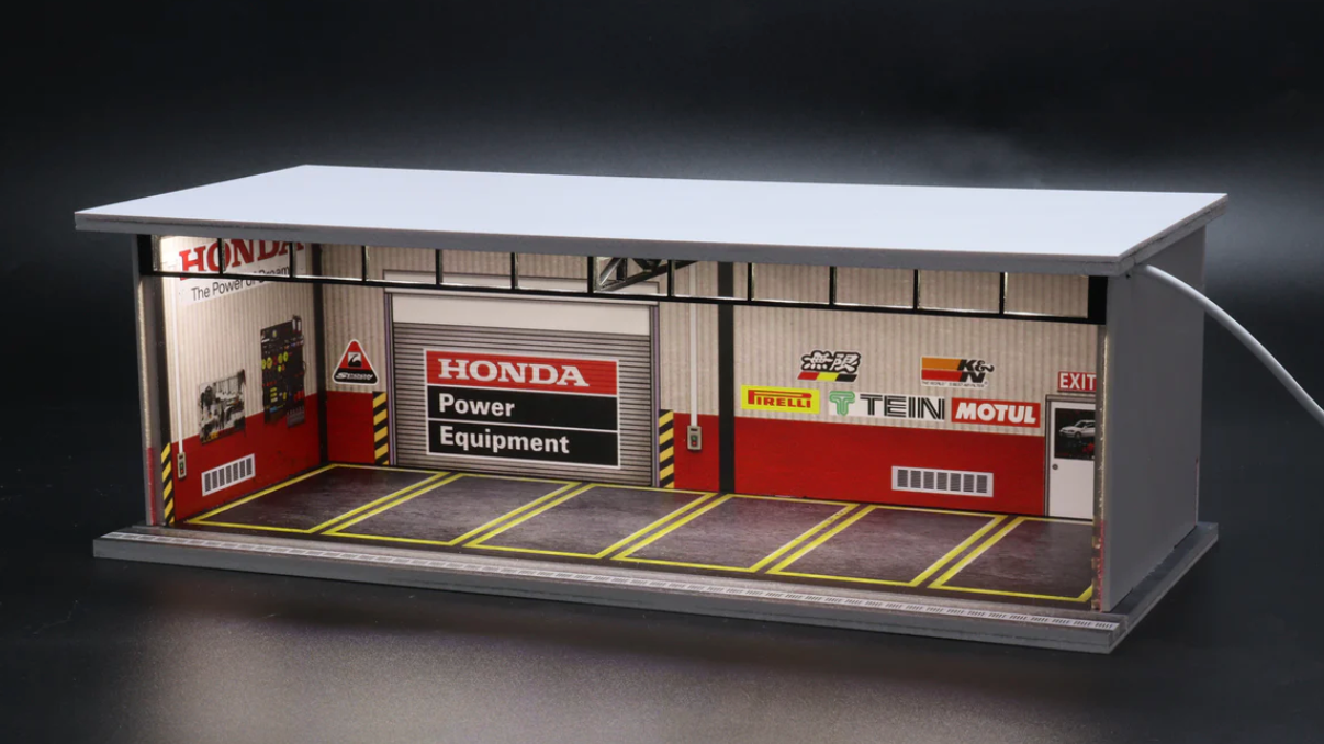 G.FANS 1:64 Diorama with LED lights HONDA (710009)