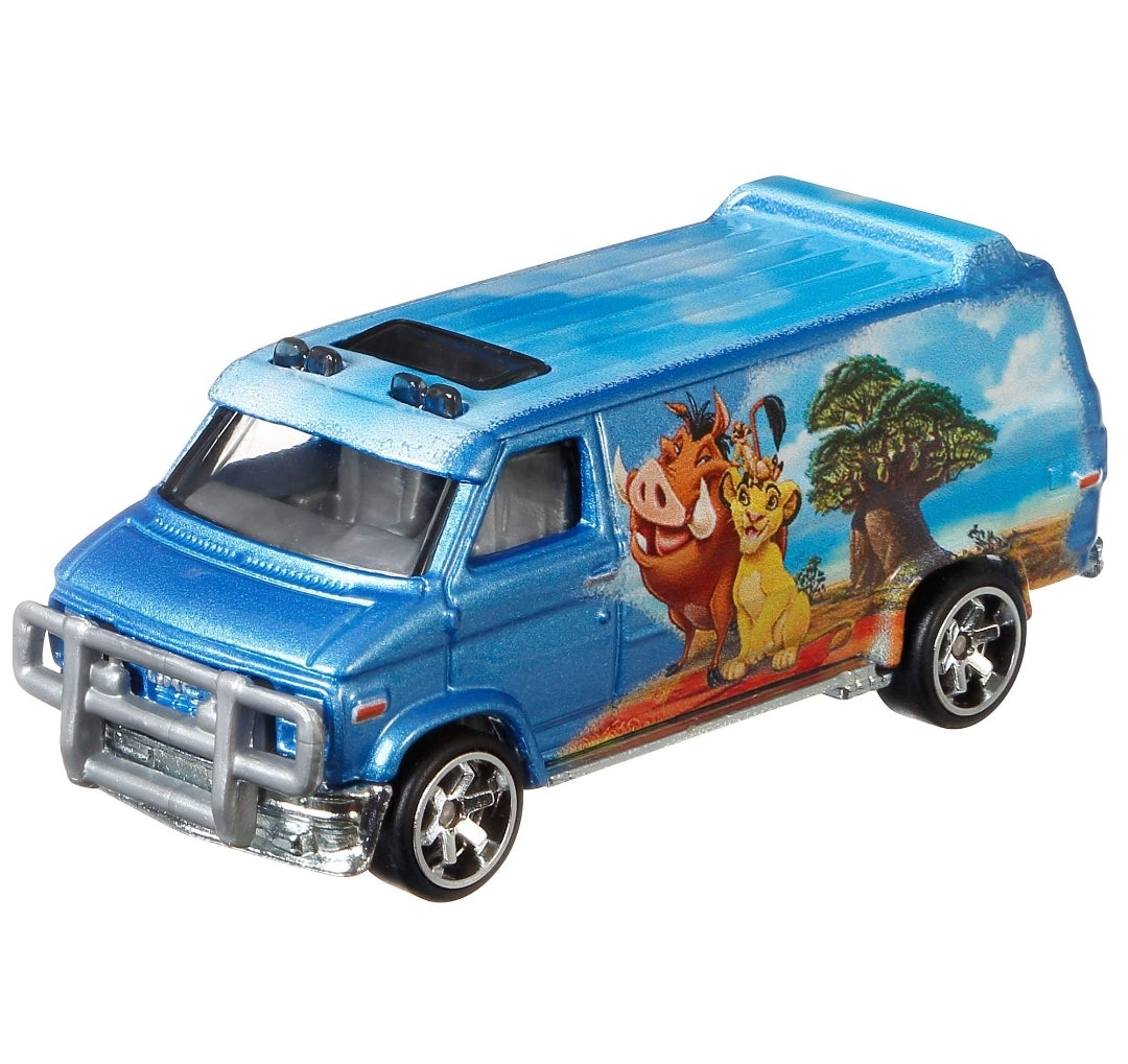 Hot Wheels Lion King Custom Gmc Panel Van