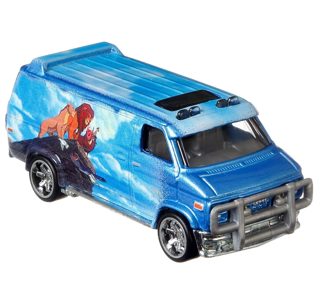 Hot Wheels Lion King Custom Gmc Panel Van