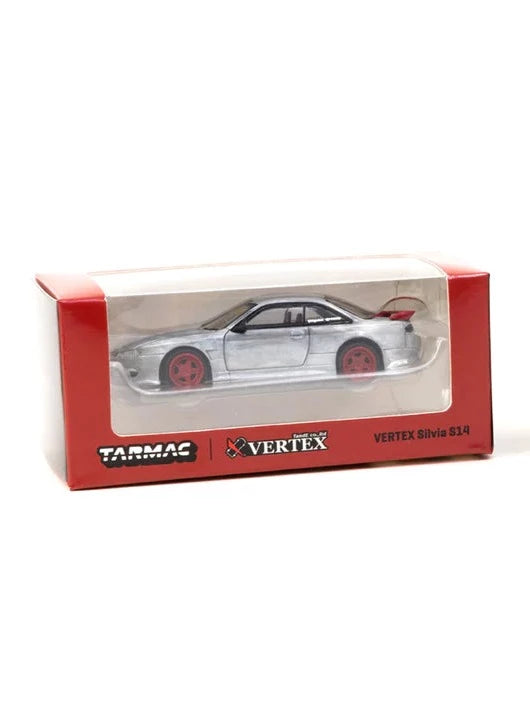 Tarmac Works 1/64 VERTEX Silvia S14 Red Metallic ** CHASE **
