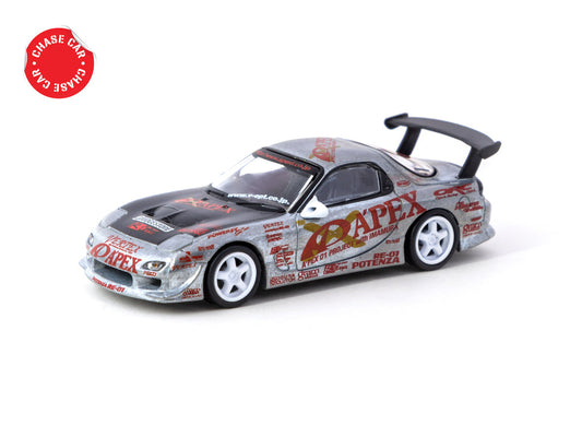 Tarmac Works 1/64 VERTEX RX-7 FD3S A'PEX D1 PROJECT - GLOBAL64 * CHASE *