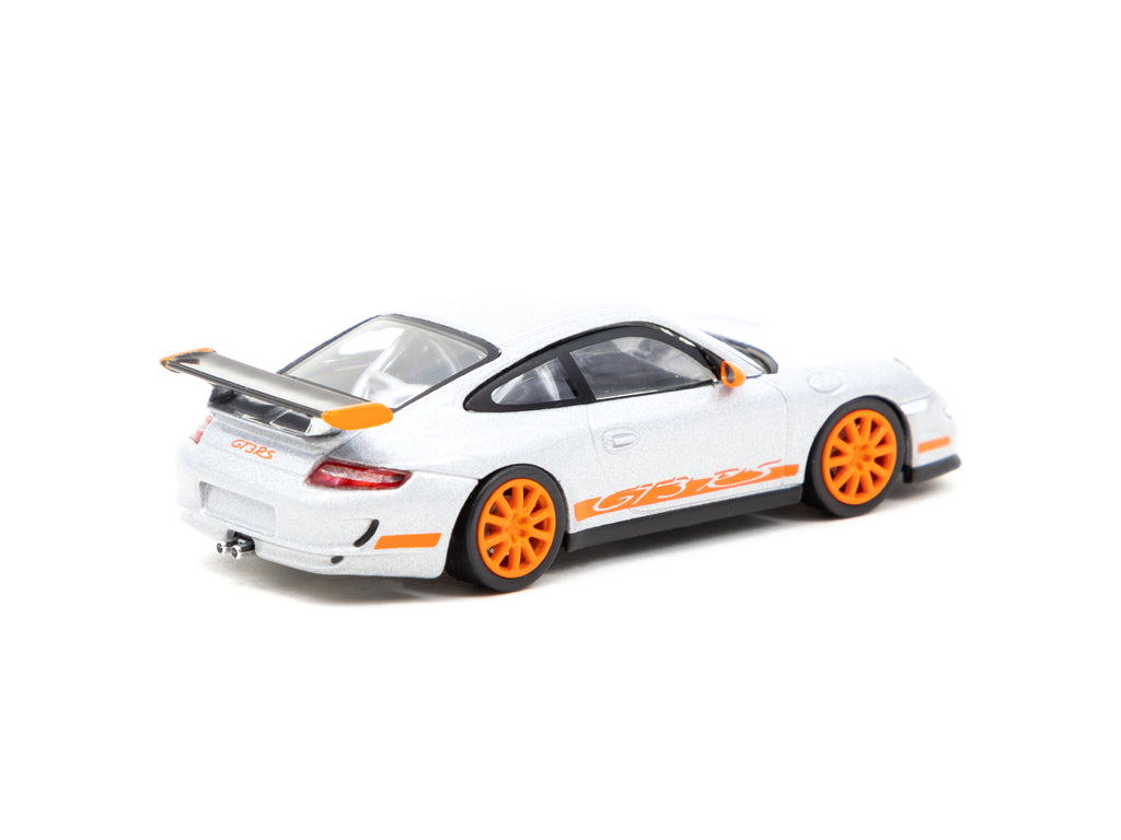 Minichamps x Tarmac Works 1/64 Porsche 911 GT3 RS Silver - COLLAB64 **EXCLUSIVE**