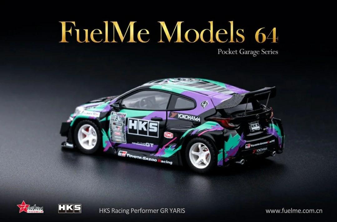 Fuel Me Models 1:64 Toyota GR Yaris HKS
