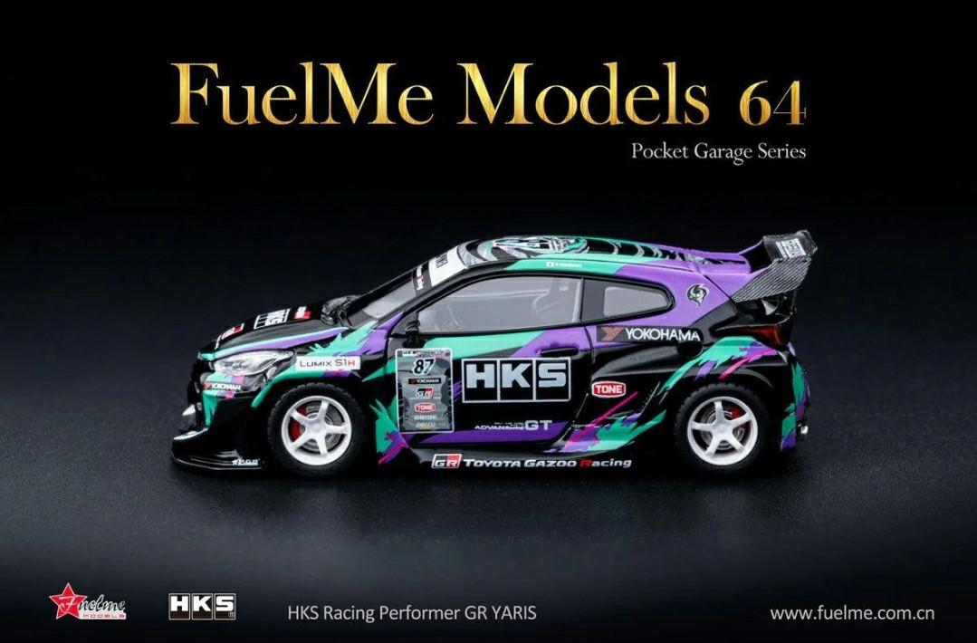 Fuel Me Models 1:64 Toyota GR Yaris HKS