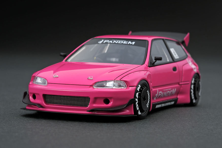 Ignition Model 1:43 Pandem Honda Civic EG6 Pink IG1174